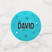 50誕生日ピックボール コンフェッティ (スモール正面)