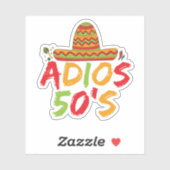 50誕生日メキシコパーティーシンコデマヨフィエスタ シール (シート)