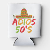 50誕生日メキシコパーティーシンコデマヨフィエスタ 缶クーラー (正面)