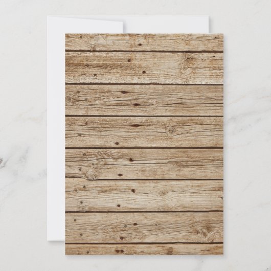 50誕生日伝説の男はっきりした 招待状 (裏面)