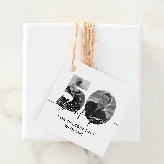 50誕生日写真 フェイバータグ