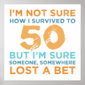 50誕生日凡例 ポスター (正面)