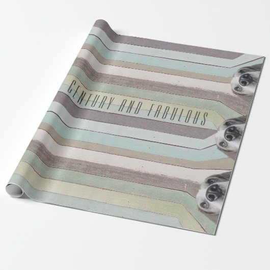 50誕生日半世紀素晴らしい ラッピングペーパー (アンロールド)