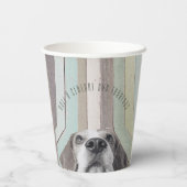 50誕生日半世紀素晴らしい 紙コップ (裏面)