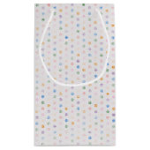 50誕生日向けワインで女の子をスティック スモールペーパーバッグ (裏面)