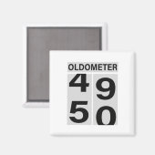 50誕生日回転計 マグネット (正面/裏面)