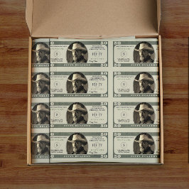 50誕生日応援から50ドル札 薄葉紙