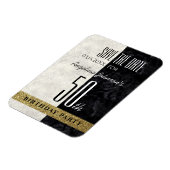 50誕生日日付の保存 マグネット (左側)