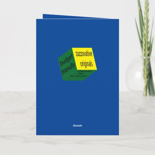 50誕生日様式化写真テンプレートカード カード (裏面)