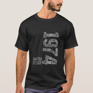 50誕生日男の女性50年1974装飾F Tシャツ