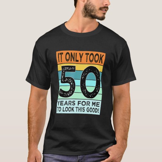 50誕生日男性へ女子50歳 Tシャツ (正面)