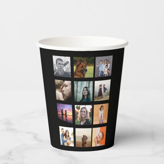 50誕生日自分の写真を作数々の成 紙コップ (裏面)