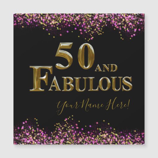 50誕生日 (正面)