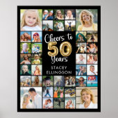 50誕生日39フォトコラージュ応援から数年 ポスター (正面)