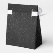 50誕生日50と素晴らしいブラック金ゴールド エレガント フェイバーボックス (裏面サイド)