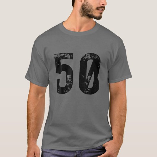 50誕生日50歳59歳 Tシャツ (正面)