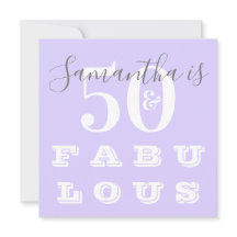 50誕生日50素晴らしい紫の誕生日パーティー