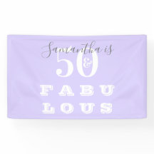 50誕生日50素晴らしい紫の誕生日パーティー