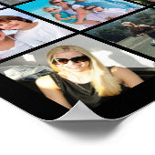 50誕生日55フォトコラージュ応援から数年 ポスター (角)