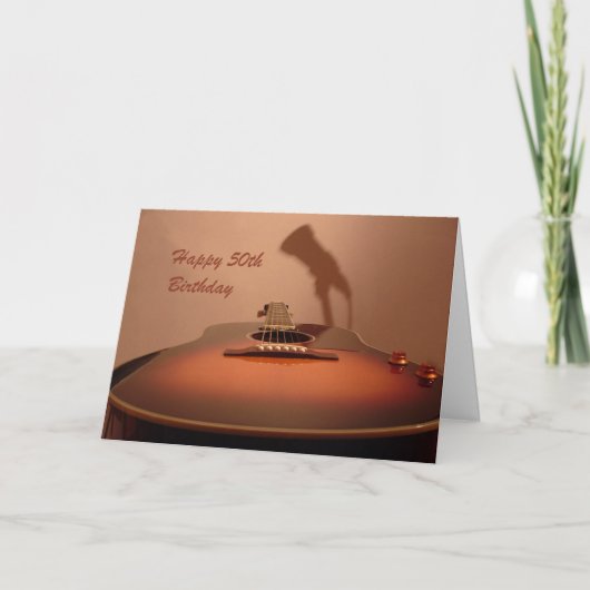 50誕生日 カード (正面)