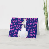 50誕生日 カード (正面)