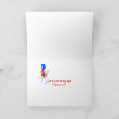 50誕生日 カード (内部)