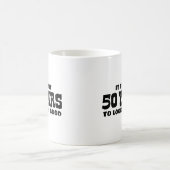 50誕生日 コーヒーマグカップ (中央)