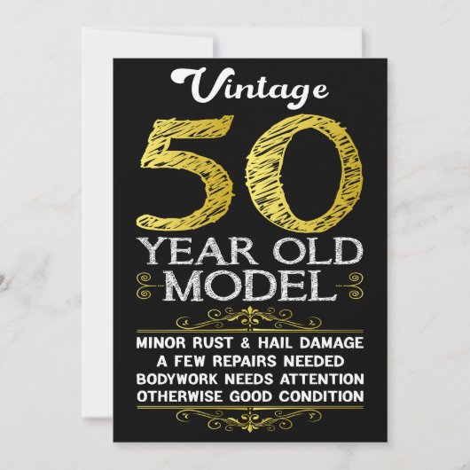 50誕生日 シーズンカード (正面)