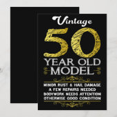 50誕生日 シーズンカード (正面/裏面)