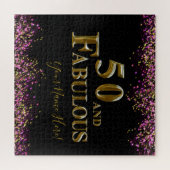 50誕生日 ジグソーパズル (横)