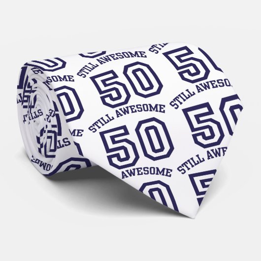 50誕生日 ネクタイ (ロール)