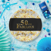 50誕生日 ペーパープレート (パーティー)