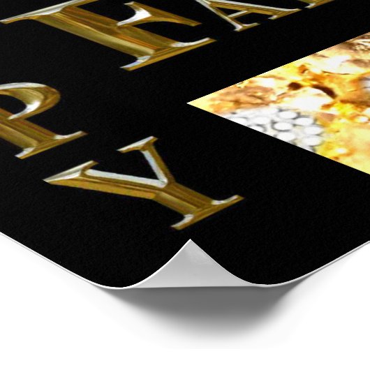 50誕生日 ポスター (角)