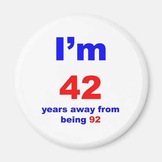 50誕生日 マグネット (正面)