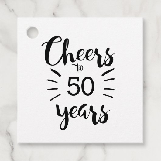50誕生日-応援から50年 フェイバータグ (正面)