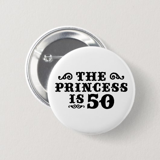 50誕生日 缶バッジ (正面&裏面)