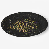 50誕生日~製造50年 ペーパープレート (アングル)