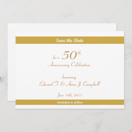 50誕生日/記念日の保存 セーブザデート (正面/裏面)