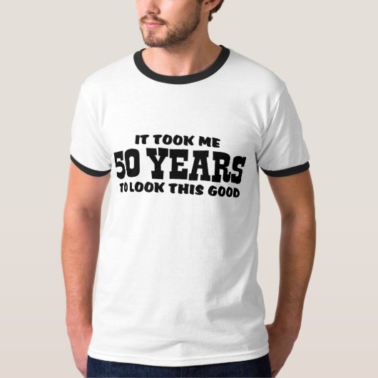 50誕生日 Tシャツ (正面)