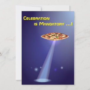 50誕生日👽 UFOエイリアン奪取 招待状