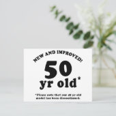 50誕生日Gagギフト カード (スタンド正面)