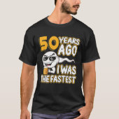 50誕生日Gag精子50年前の私は Tシャツ (正面)