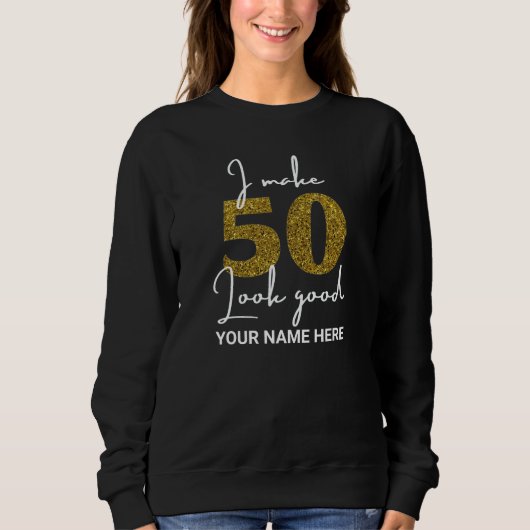 50誕生日Sweatshirt スウェットシャツ (正面)