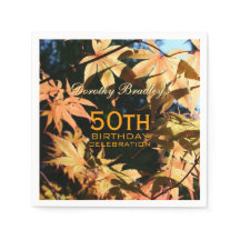 50誕生祝い秋カスタムP.ナプキン