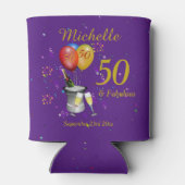 50誕生祝い紫 缶クーラー (裏面)