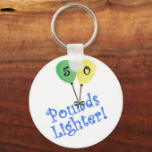 50重量ポンド キーホルダー (正面)