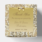 50金ゴールド結婚周年記念カスタム感謝 フェイバーボックス (上部)