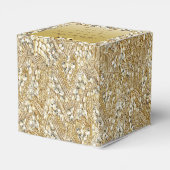 50金ゴールド結婚周年記念カスタム感謝 フェイバーボックス (裏面サイド)