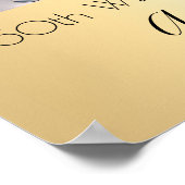 50金ゴールド結婚記念写真集 ポスター (角)