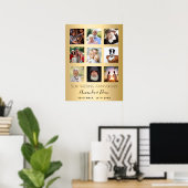 50金ゴールド結婚記念写真集 ポスター (ホームオフィス)